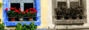 Fenster eines alten Hauses in unterschidelicher Farbgebung, führt zur Tageskarte