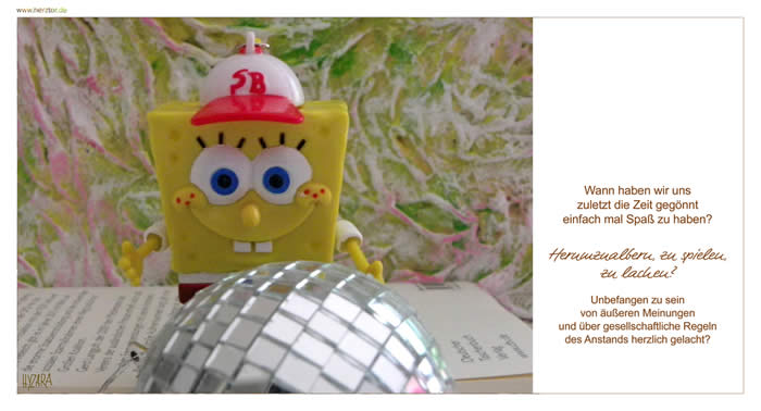 Das macht man nicht ... - Wann haben wir uns zuletzt die Zeit gegönnt einfach mal Spaß zu haben? Herumzualbern, zu spielen, zu lachen? Unbefangen zu sein von äußeren Meinungen und über gesellschaftliche Regeln des Anstands herzlich gelacht? 