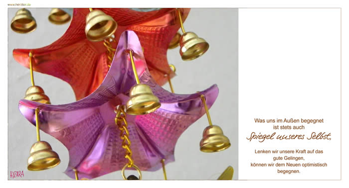 Optimismus - Was uns im Außen begegnet ist stets auch Spiegel unseres Selbst. Lenken wir die Kraft auf das gute Gelingen, können wir dem Neuen optimistisch begegnen.